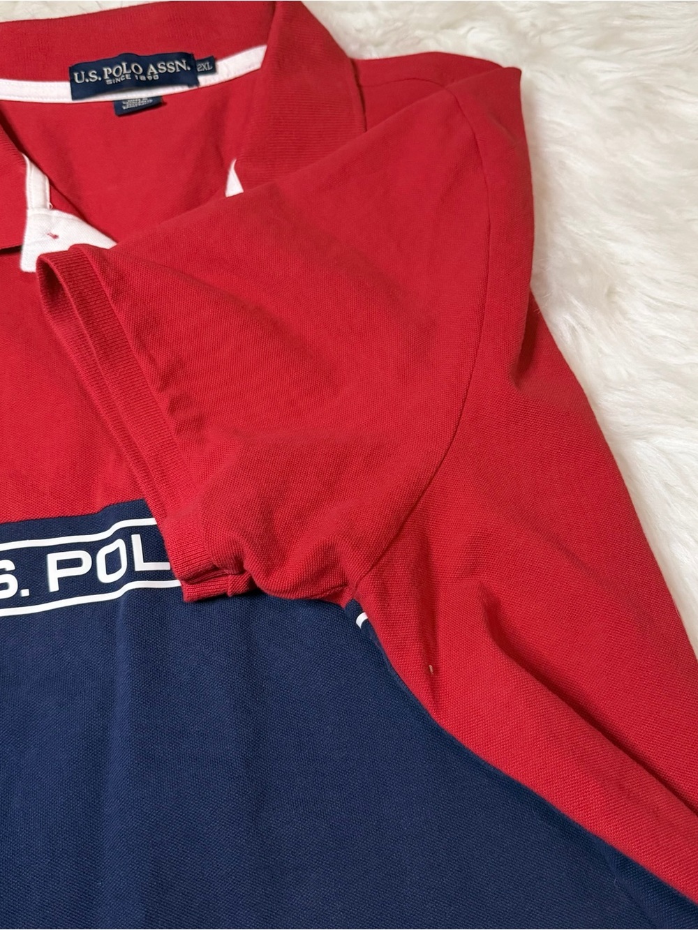 U.S Polo Assn Men’s Novelty Polo Shirt - Picture 7 of 9